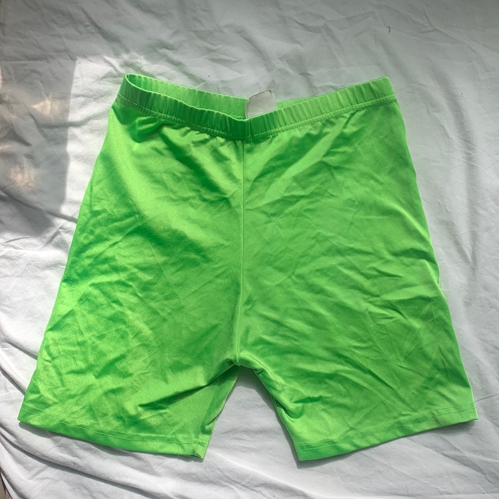 Spandex bike shorts
